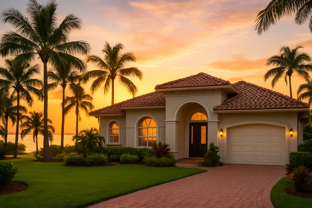 Exterior of a South Florida home